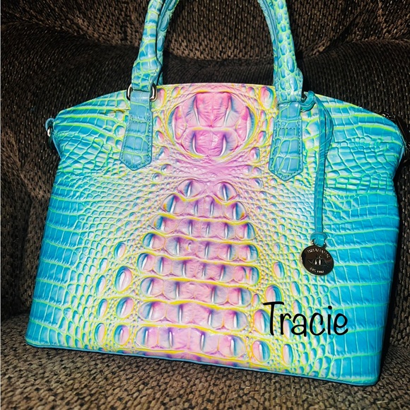 1st edition Brahmin Cotton Candy medium Duxbury. - Picture 2 of 13